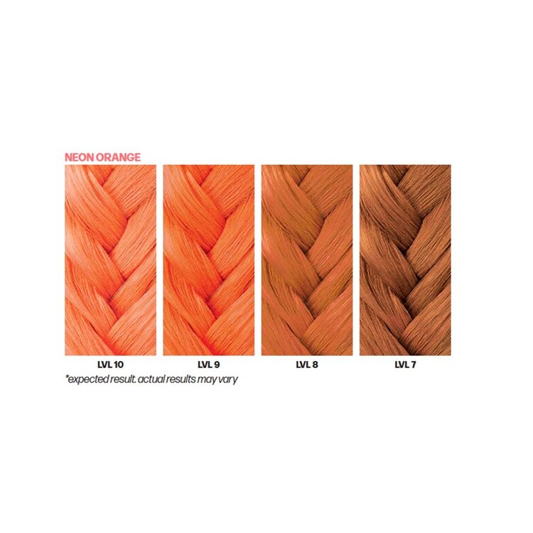Semi-Permanent Hair Color | Hotwire Neon Orange - High Pigment Smooth Application Long Lasting Performance