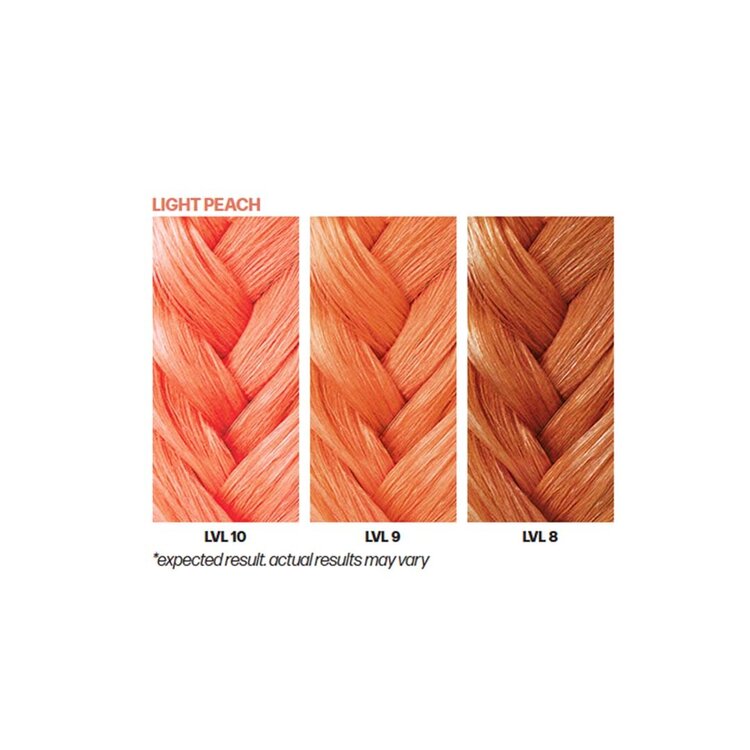 Semi-Permanent Hair Color | Simpatico Light Peach - Soft Result Luminous Effect