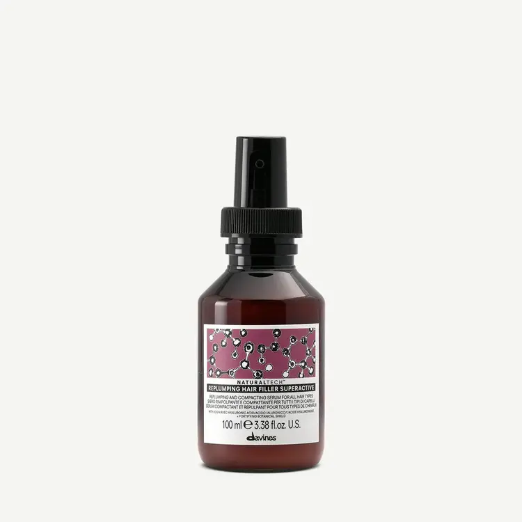 DAVINES Natural Tech | Replumping Hair Filler Superactive - Replumping And Compacting Serum (100ml/3.38oz)