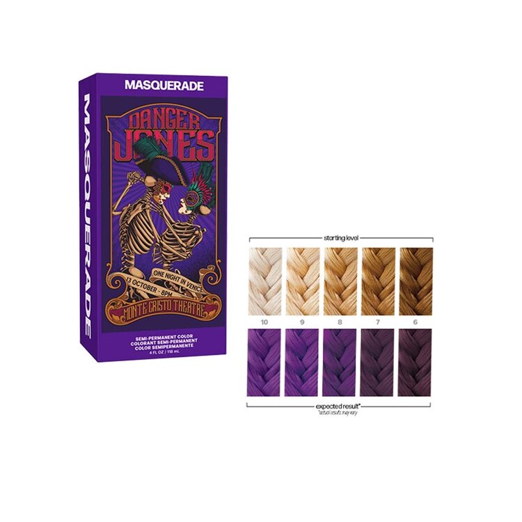 Coloration Semi-Permanente | Masquerade Mauve – Résultat doux, brillant et uniforme