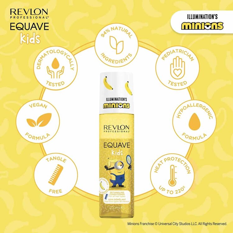 REVLON PROFESSIONAL Equave Kids | Minions | Banana Detangling Treatment