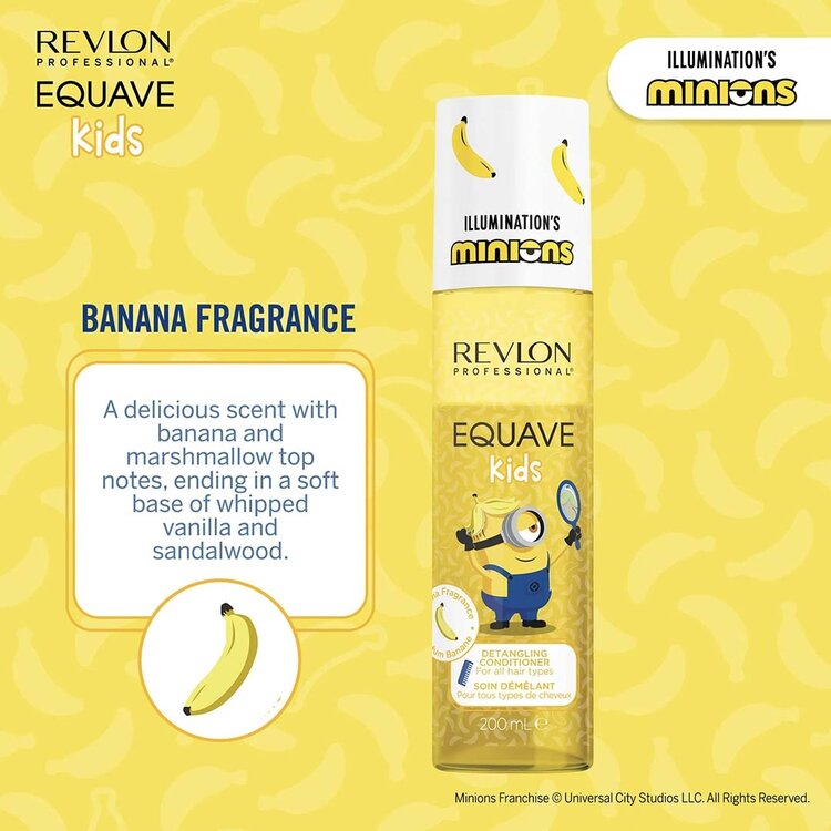 REVLON PROFESSIONAL Equave Kids | Minions | Banana Detangling Treatment
