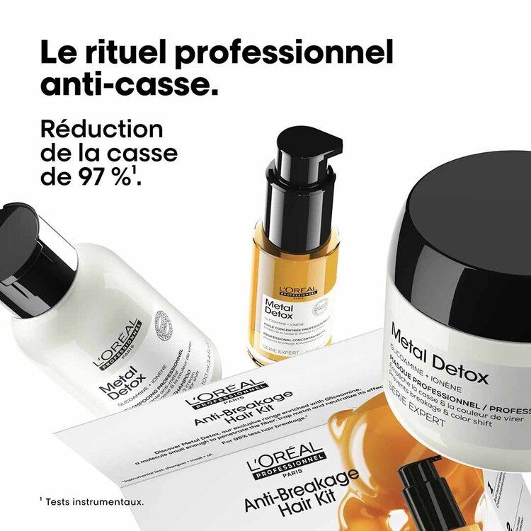 L'ORÉAL PROFESSIONNEL Serie Expert | Metal Detox | Anti-Breakage Hair Set - Complete Metal Detox And Repair Routine