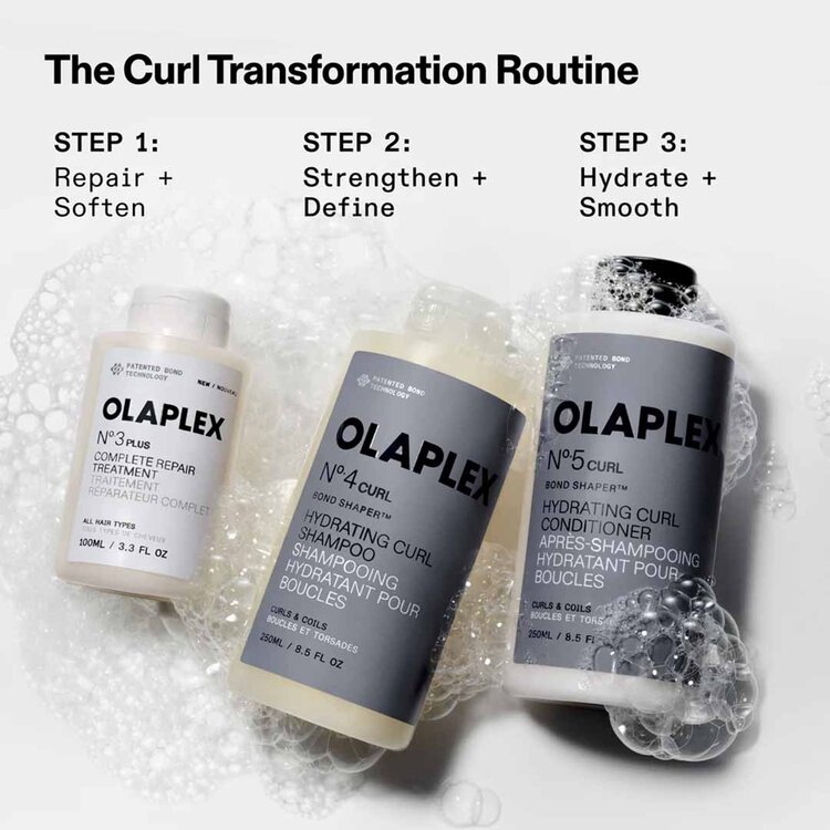 OLAPLEX N° 4 Curl | Bond Shaper | Hydrating Curls Shampoo – Cleanses, Strengthens and Defines Curls