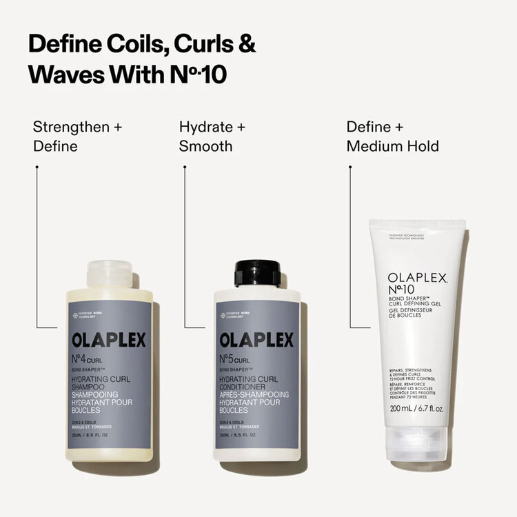 OLAPLEX N° 4 Curl | Bond Shaper | Hydrating Curls Shampoo – Cleanses, Strengthens and Defines Curls
