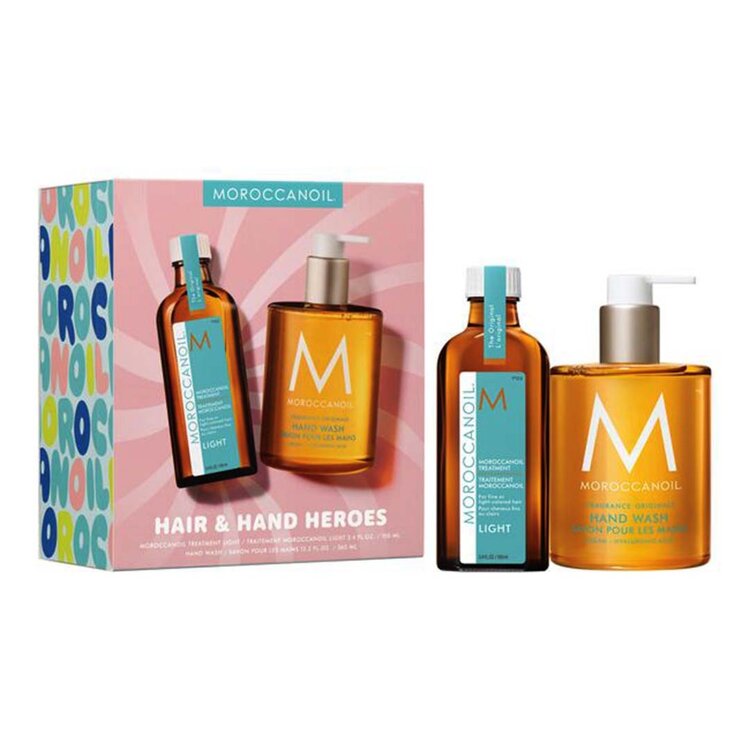 MOROCCANOIL Light | Duo Cheveux & Mains Héros - Rituel Léger Nourrissant & Parfum Signature