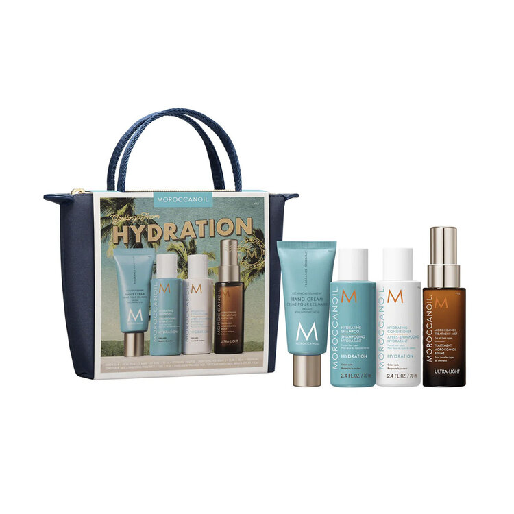 MOROCCANOIL Hydratation | Ensemble de Voyage 2026 – Routine Hydratante Essentielle