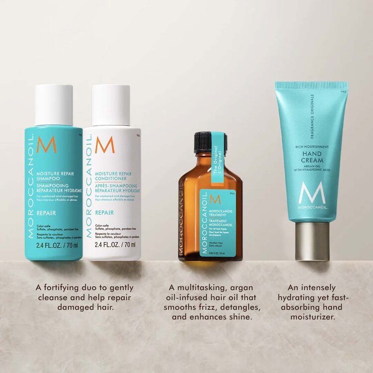 MOROCCANOIL Repair | Ensemble de Voyage 2026 – Routine Réparation & Hydratation