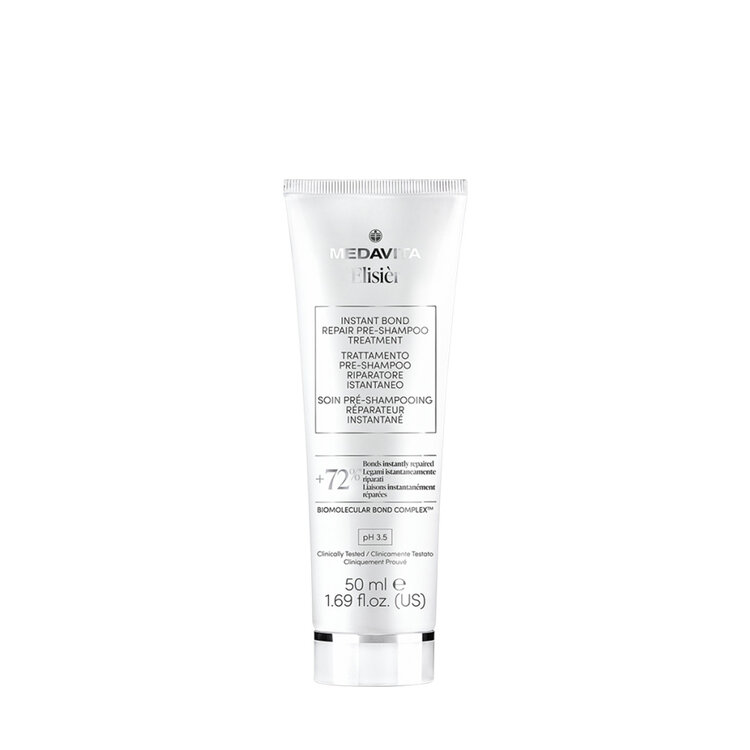 MEDAVITA Elisièr | Instant Bond Repair Pre-Shampoo Treatment  (50ml/ 1.69 fl. oz) - Strength, Softness and Resistance