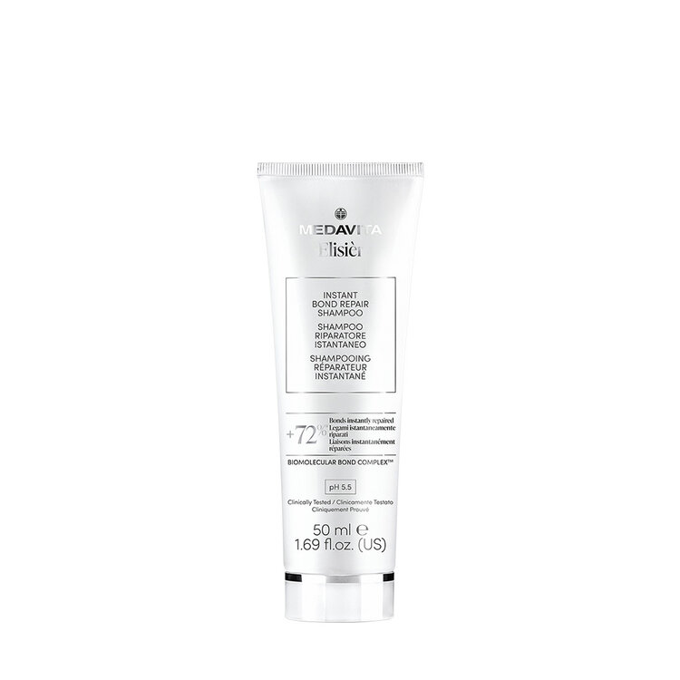 MEDAVITA Elisièr | Shampooing Réparateur Instantané (50ml/ 1.69 fl. oz) - Nettoyage Doux et Réparation Intense