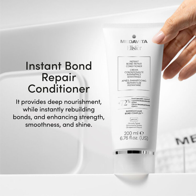 MEDAVITA Elisièr | Instant Bond Repair Conditioner (50ml/1.69oz) - Nourishing Treatment for Damaged Hair