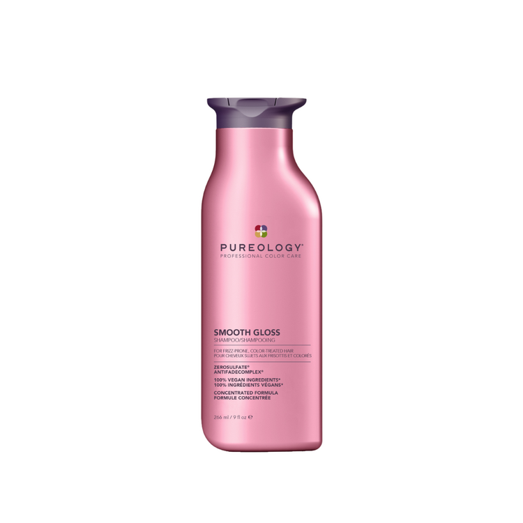 PUREOLOGY Smooth Gloss | Shampooing - Lisse, Hydrate et Apporte une Brillance Intense