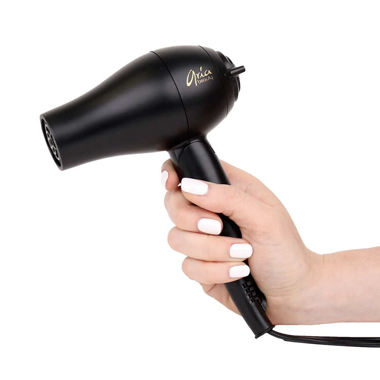 ARIA Beauty Mini Séchoir Pliable - Noir