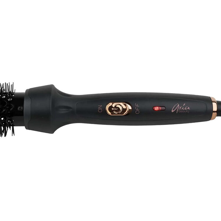 ARIA Beauty Brosse Chauffante Thermique Ionique 1.2'' - Volume, Brillance et Fini Lisse