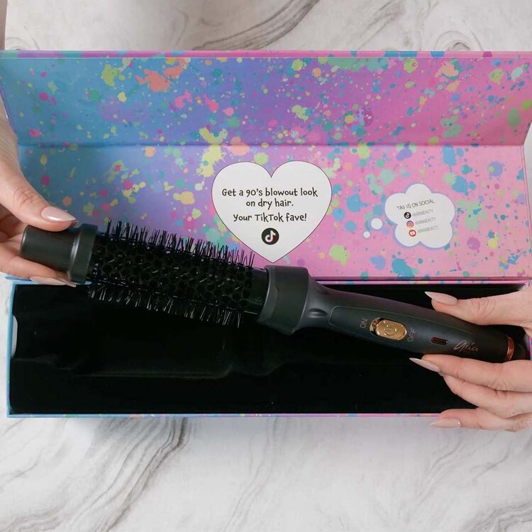 ARIA Beauty Thermal Ionic Styling Brush 1.2" - Volume, Shine and Smooth Finish