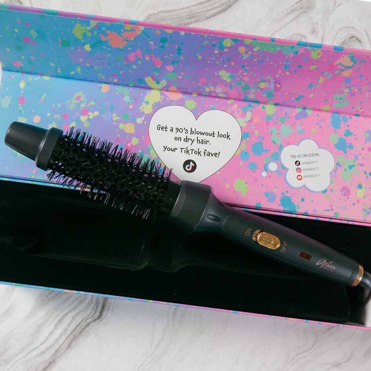 ARIA Beauty Thermal Ionic Styling Brush 1.2" - Volume, Shine and Smooth Finish