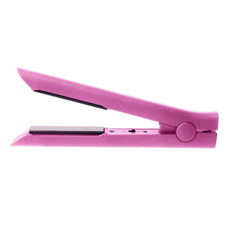 ARIA Beauty Travel Set | Mini Blowdryer and Straightener — Pink