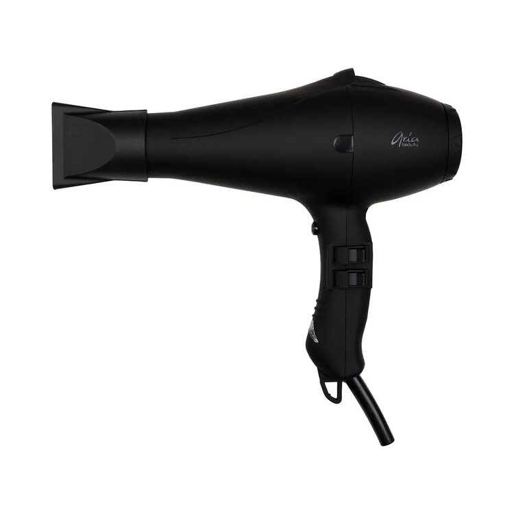 ARIA Beauty Professional Ionic Blow Dryer 1875w | Black - Fast Drying and Shiny Finish
