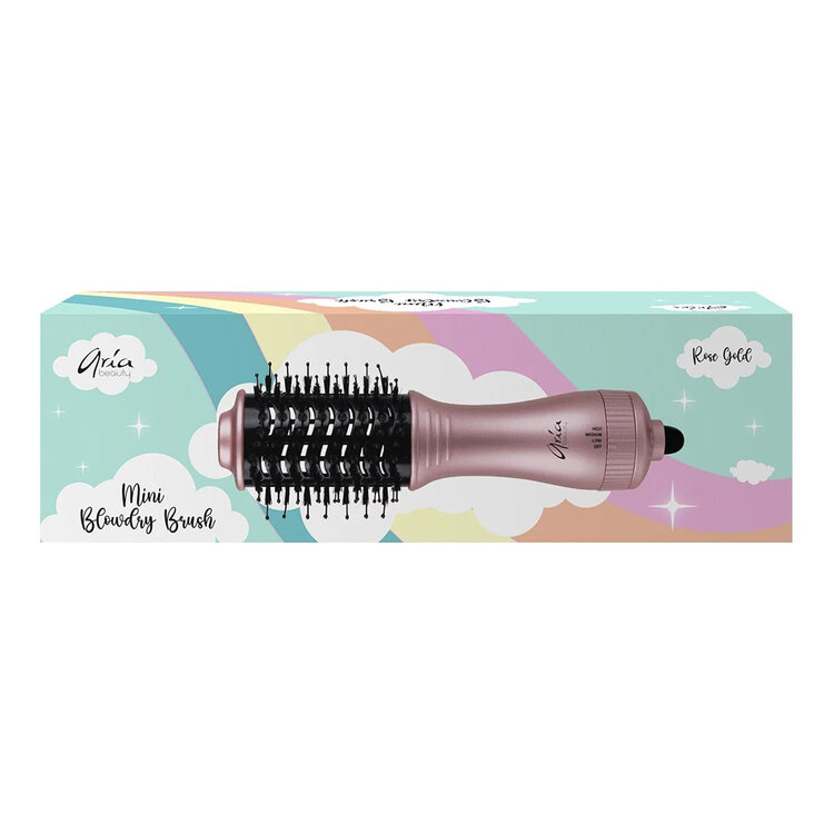 ARIA Beauty Mini Brosse Chauffante Volumisante - Volume et Brillance au Quotidien