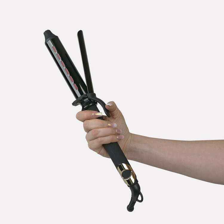 ARIA Beauty Infrared Curling Iron 1.25'' - Soft Curls And Shine