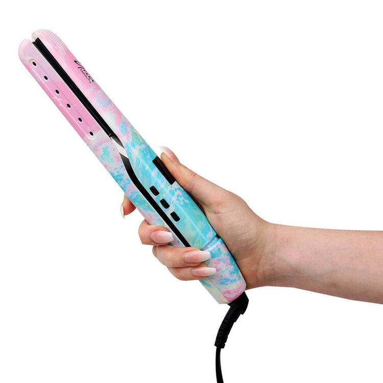 ARIA Beauty Fer Plat Twist Iron | Rêve Pastelle - Ondulations et Lissage Polyvalent