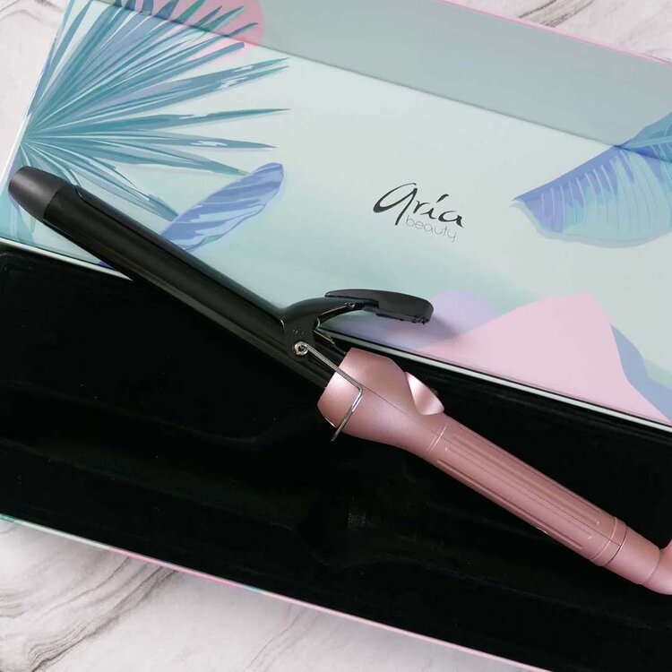 ARIA Beauty Fer à Friser 1" | Or Rose - Boucles Soyeuses et Volume Naturel