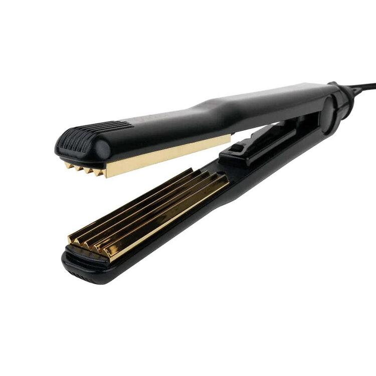 ARIA Beauty 1'' Titanium Crimper Iron - Volume and Long-Lasting Texture
