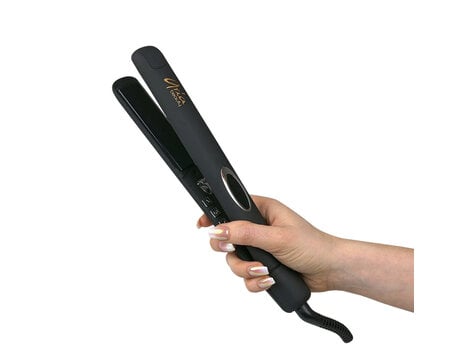 ARIA Beauty 1'' Infrared Ceramic Hair Straightener | Black