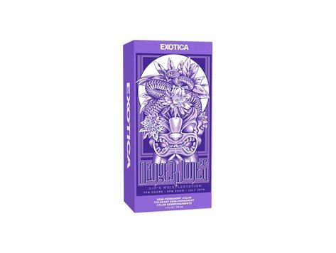 Semi-Permanent Hair Color | Exotica Light Purple