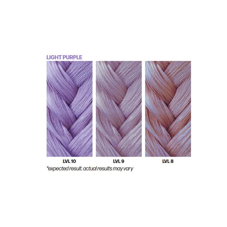 Semi-Permanent Hair Color | Exotica Light Purple - Vibrant Pastel Color and Intense Shine