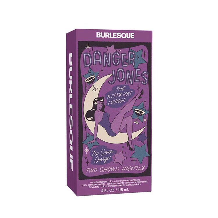 Semi-Permanent Hair Color | Burlesque Purple - Vibrant Color and Intense Shine