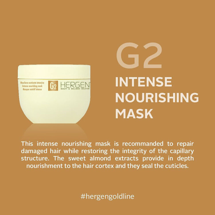 HERGEN G2 | Intense Nourishing Mask - Repairing care for damaged hair