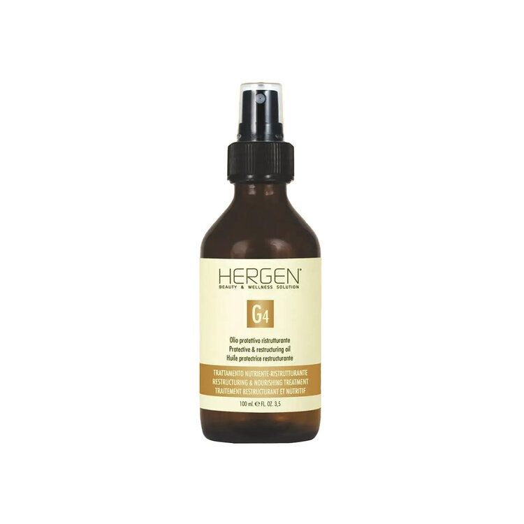 HERGEN G4 | Huile Protectrice Restructurante - Soin protecteur pour cheveux secs et abîmés