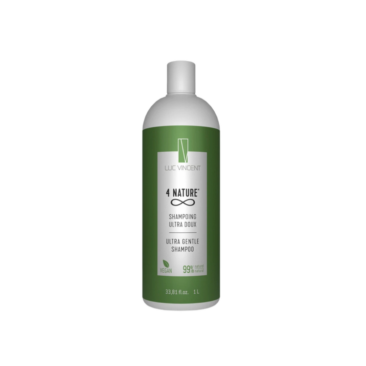 LUC VINCENT 4 Nature | Shampooing Ultra Doux - Nettoyage Délicat et Hydratation Quotidienne
