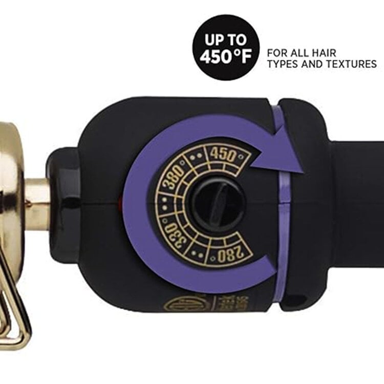 HOT TOOLS 24K Gold | Fer à Friser Conique - Boucles Définies et Longue Tenue