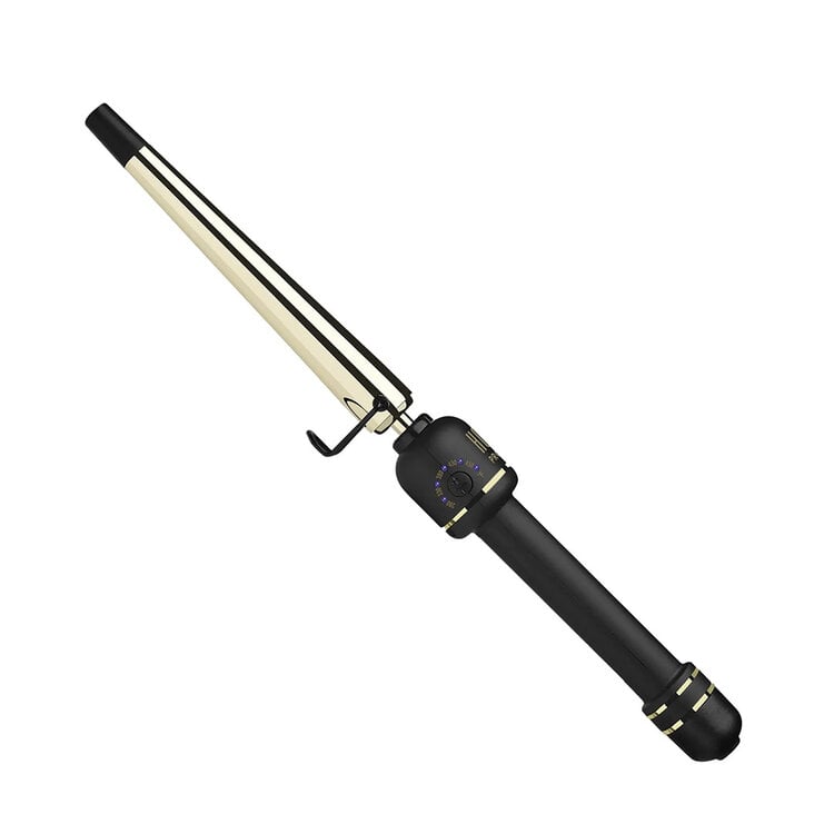 HOT TOOLS 24K Gold | Fer à Friser Conique - Boucles Définies et Longue Tenue