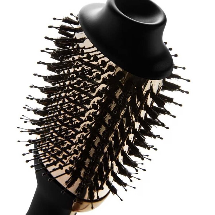 HOT TOOLS 24K Gold | Brosse-Séchoir Volumatrice Amovible - Volume et Brillance en un Seul Outil
