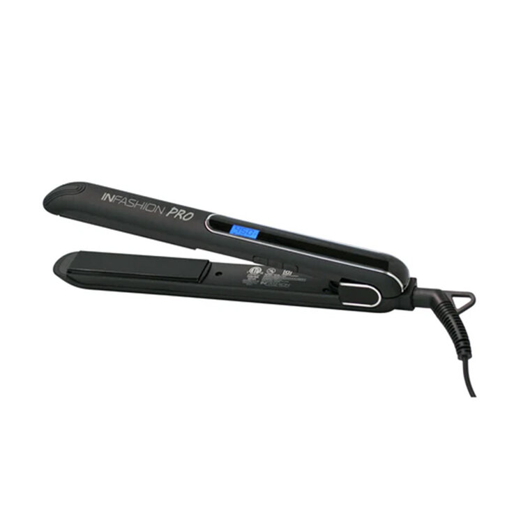 INFASHION  Professional 1'' Flat Iron - Smooth and Shiny Finish