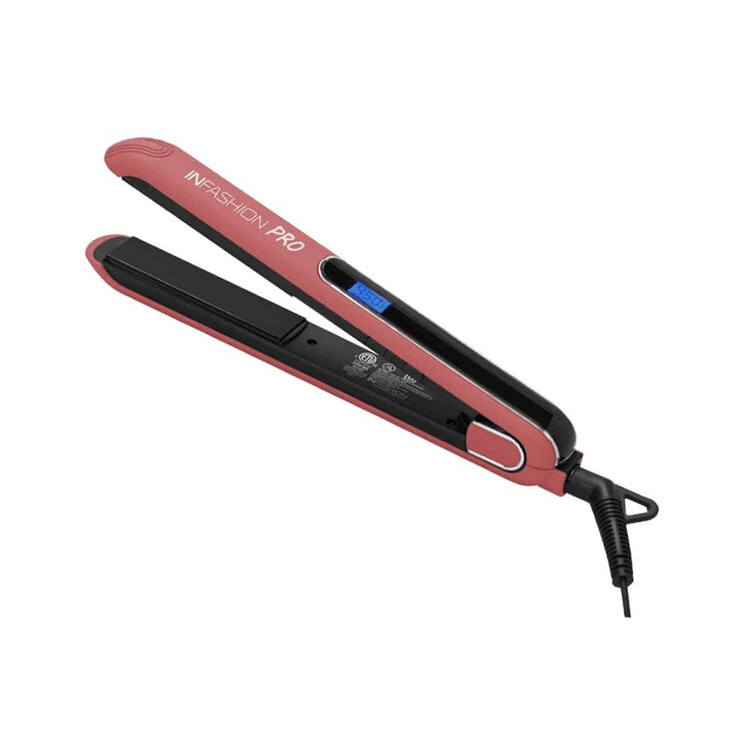 INFASHION  Professional 1'' Flat Iron - Smooth and Shiny Finish