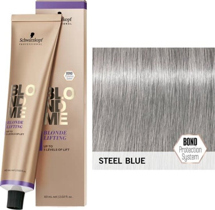 SCHWARZKOPF BLONDME . BLONDE LIFTING | Crème Blondeur à Éclaircir / Up to 5 Level of Lift (60ml/2.02oz)
