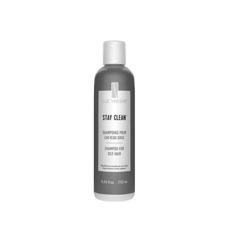 LUC VINCENT Stay Clean | Shampooing Cheveux Gras - Purifie et Contrôle l’Excès de Sébum