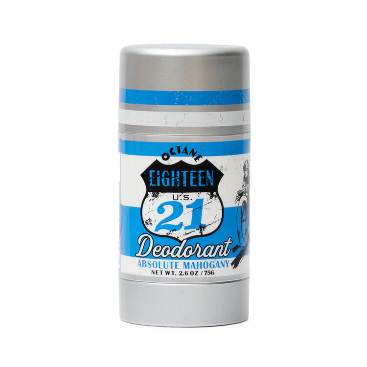 18.21 MAN MADE Absolute Mahogany | Deodorant (75g/2.6oz) - Daily Odor Protection with Woody Fragrance