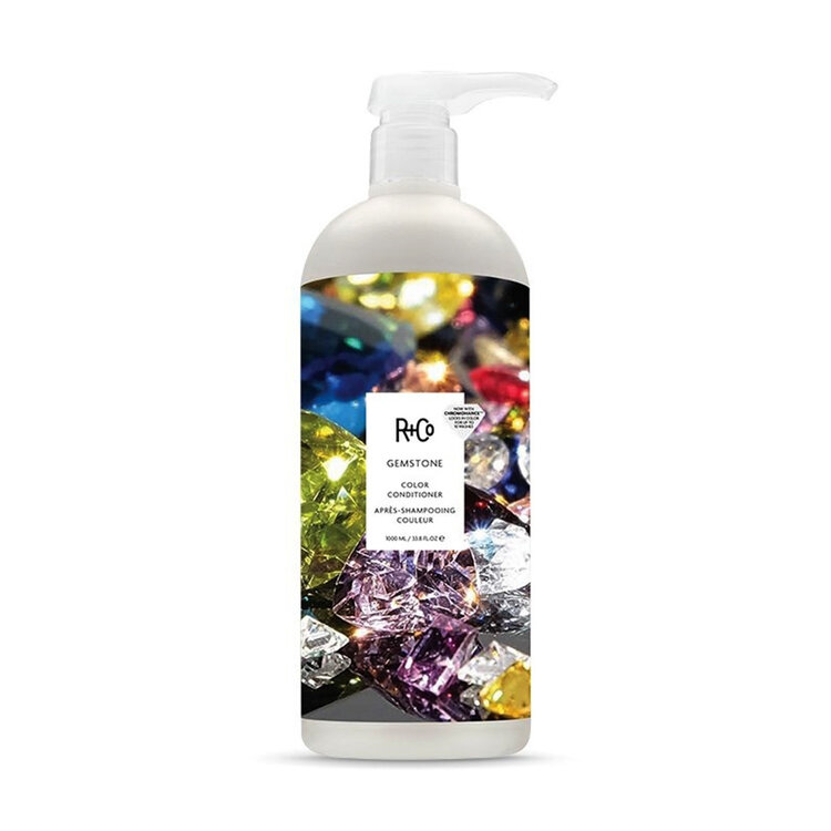 R+Co Gemstone | Après-Shampooing Couleur - Après-shampooing protecteur qui nourrit, démêle et aide à préserver l’éclat des cheveux colorés