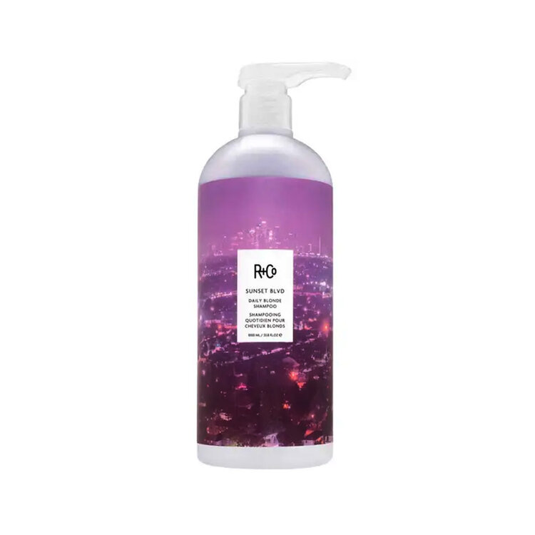 R+Co Sunset Blvd | Daily Blonde Shampoo — Bright Shine and Softness for Blonde Hair