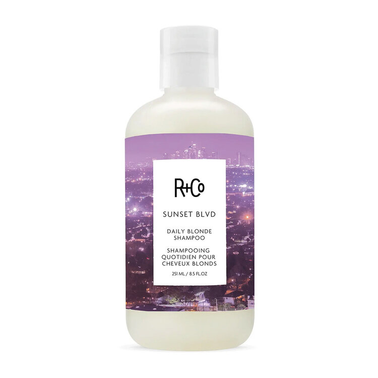 R+Co Sunset Blvd | Daily Blonde Shampoo — Bright Shine and Softness for Blonde Hair