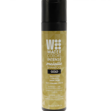 WATERCOLORS INTENSE | METALLIC Shampoo 250ml (8.5 oz) - Gold