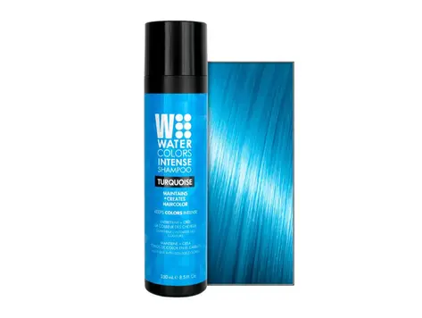 WATERCOLORS INTENSE Shampoo 250ml (8.5 oz) - Turquoise