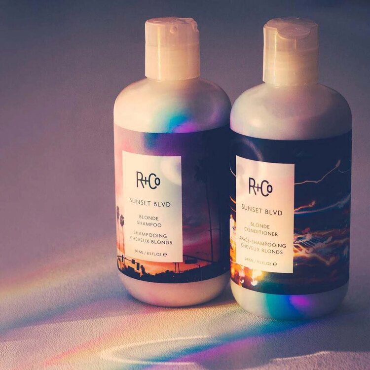 R+Co Sunset Blvd | Daily Blonde Conditioner — Bright Shine and Softness for Blonde Hair