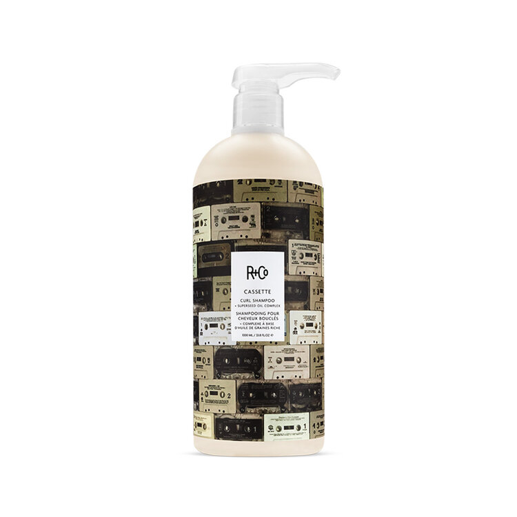R+Co Cassette | Shampooing pour Cheveux Bouclés + Complexe à Base d'Huile de Graines Riche — Définition souple et hydratation légère pour boucles