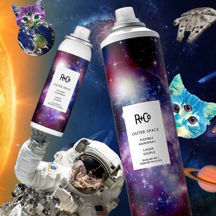 R+Co Outer Space | Flexible Hairspray - Lightweight Hold And Natural Finish